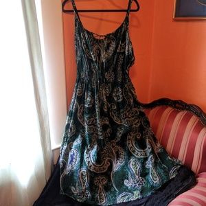 Mlle Gabrielle boho paisley sundress 14w/16w